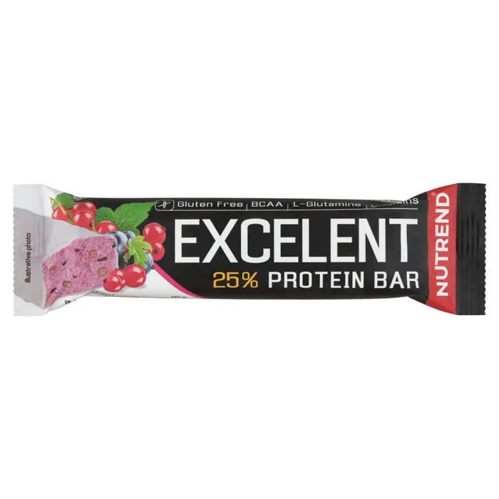 Nutrend Excelent fehérje szelet feketeribizli-áfonya gluténmentes