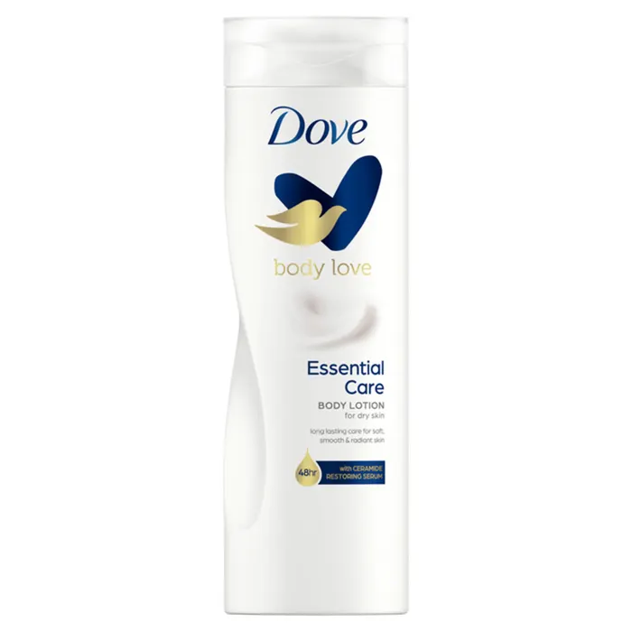 Dove Essential Care testápoló száraz bőrre