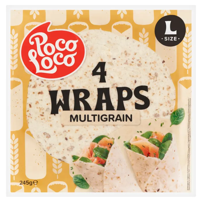 Poco Loco Multigrain tortilla búzalisztből