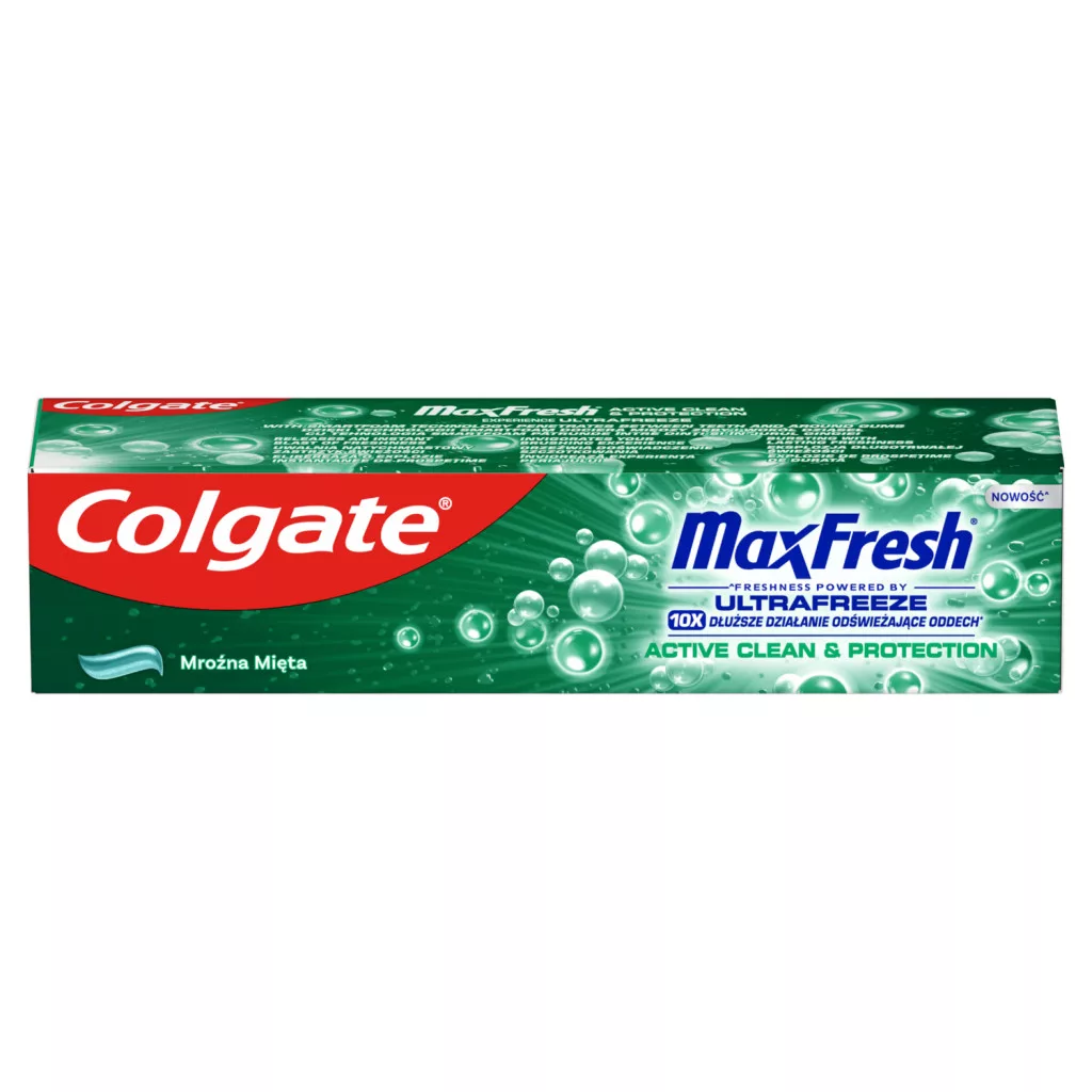 Colgate Max Fresh Active Clean & Protection fogkrém