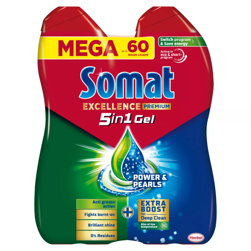 Somat Excellence Duo Gel mosogatógél