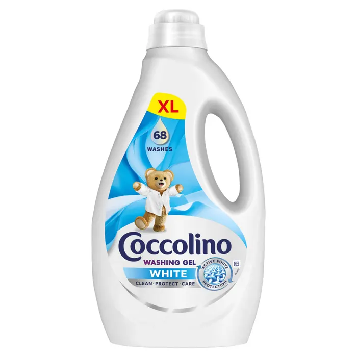 Coccolino White mosógél fehér ruhákhoz 68 mosás
