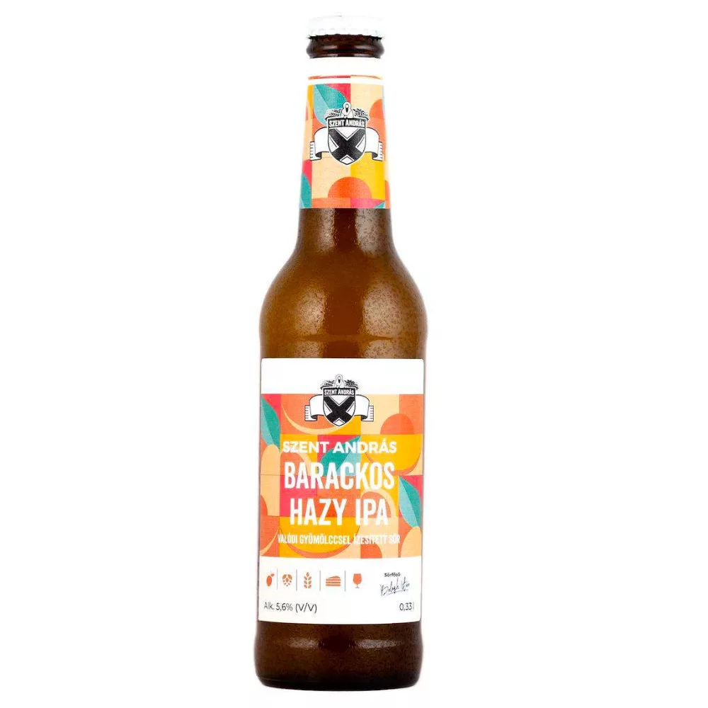 Szent András sör Barackos IPA 5,6% üveges