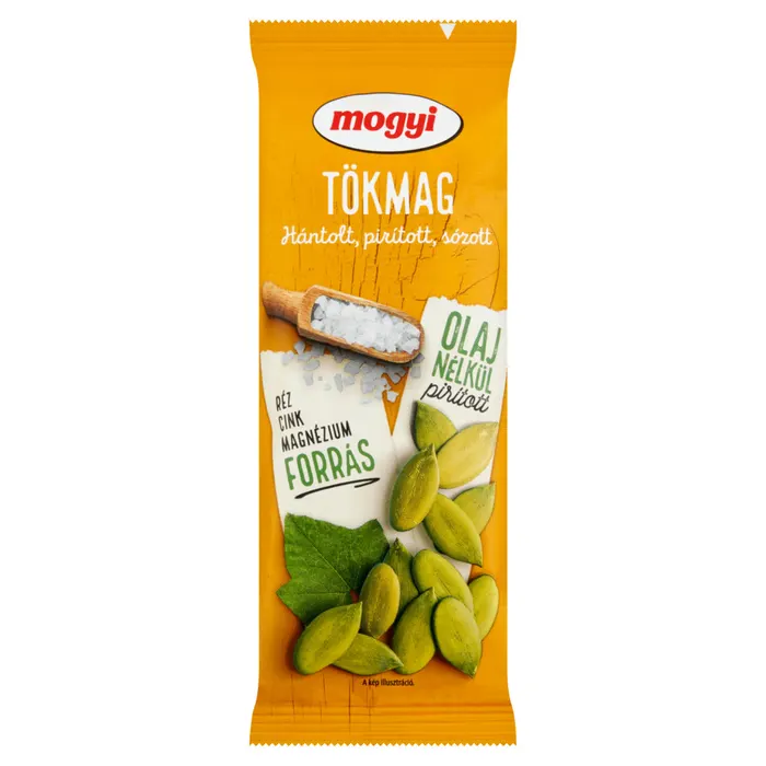 Mogyi hántolt, pirított, sózott tökmag