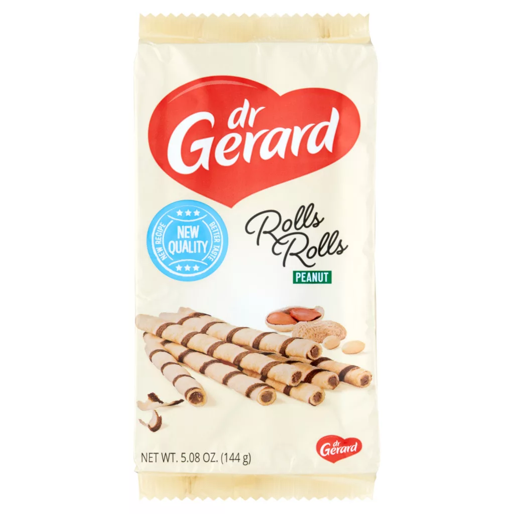 Dr Gerard Rolls Rolls földimogyoró krémes ostyarudacskák