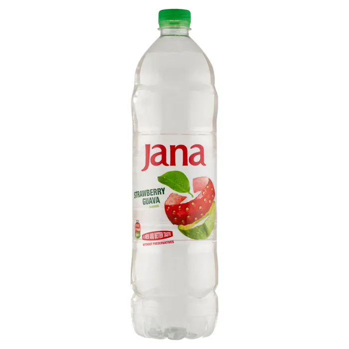 Jana eper és guava ízű, energiaszegény, szénsavmentes üdítőital