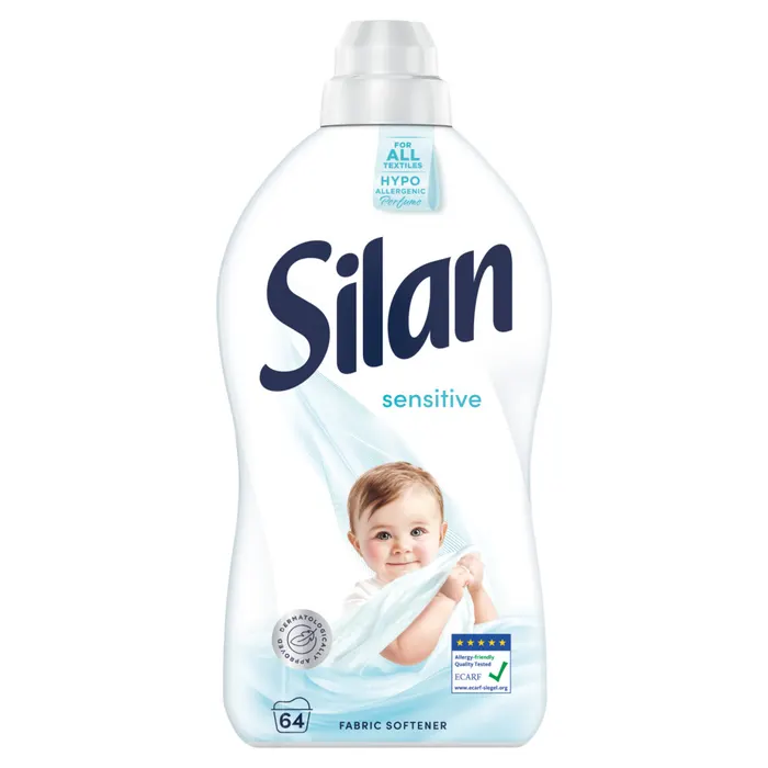 Silan Sensitive textilöblítő koncentrátum 64 mosás