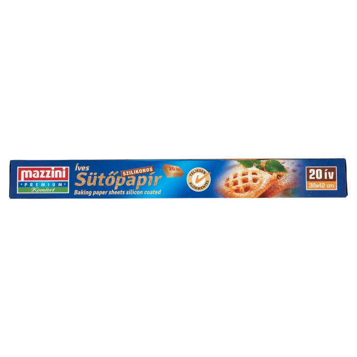 Mazzini Premium Komfort szilikonos íves sütőpapír 20 ív