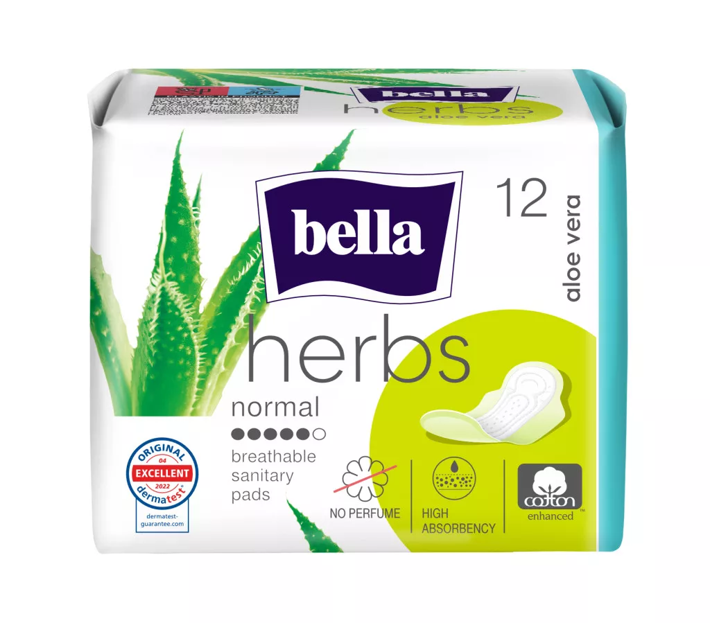 Bella Herbs egészségügyi betét Aloe Vera