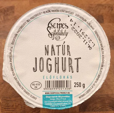 Natúr joghurt élőflórás