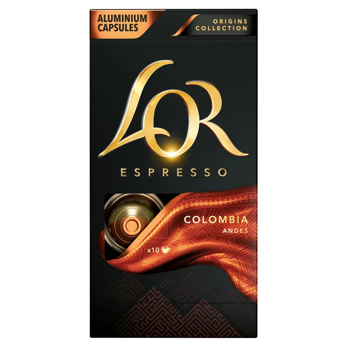 L'OR Espresso Colombia őrölt-pörkölt kávé kapszulában