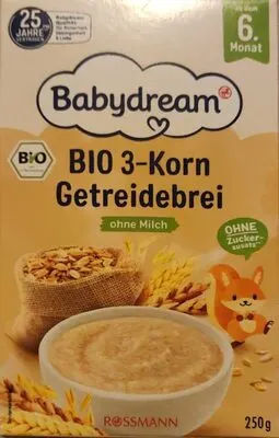 Babydream Bio Gabonapép 3 Féle Gabonából 6 Hónap Kortól