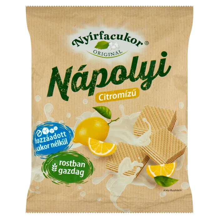 Nyírfacukor Original citromízű nápolyi xilittel és inulinnal