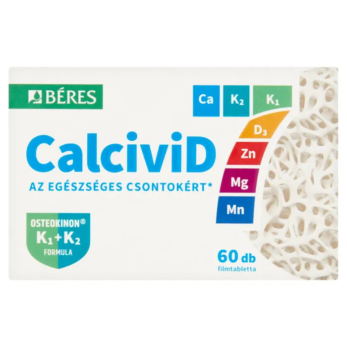 Béres CalciviD7 étrend-kiegészítő filmtabletta