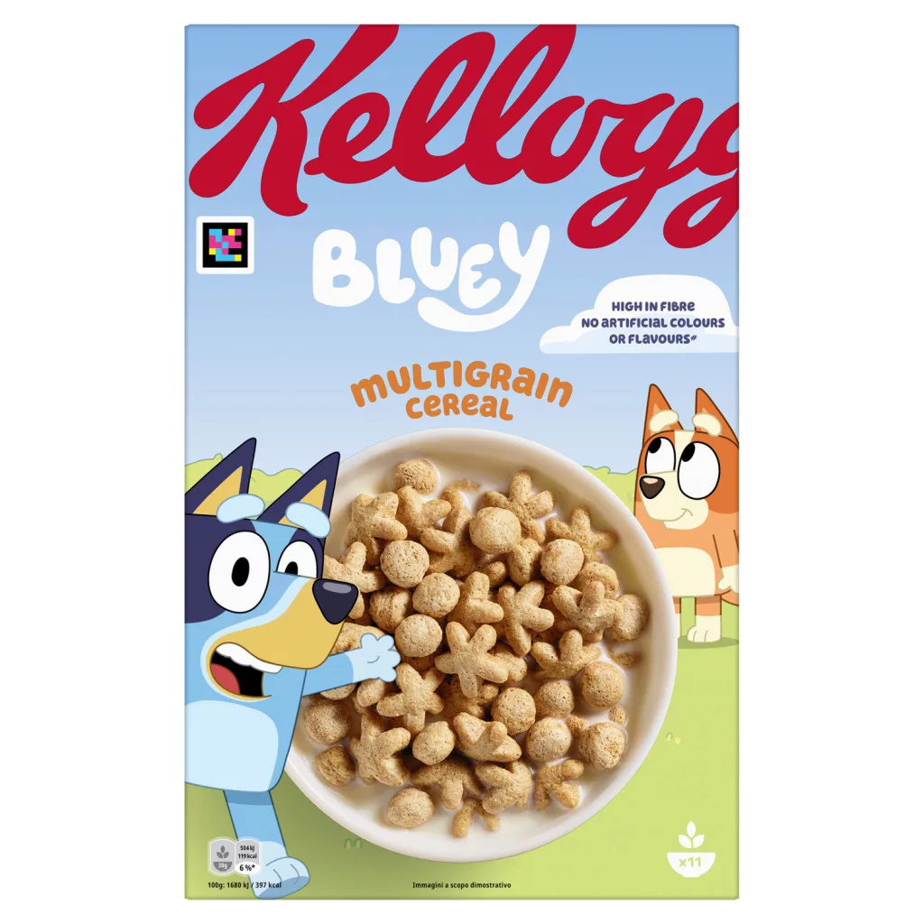 Kellogg's reggeli gabonapehely karamellás ízű rizsből, teljes kiőrlésű zabból és kukoricából