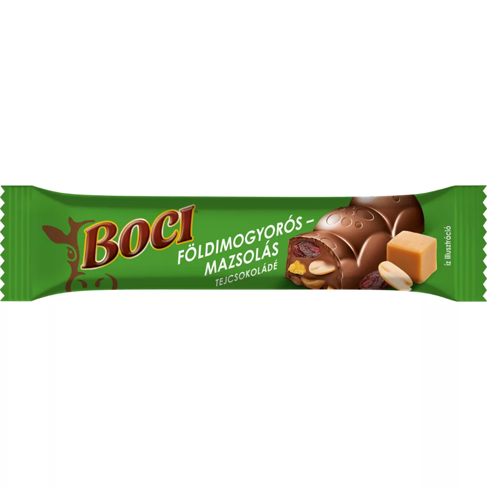 Boci tejcsokoládé szelet tejkrémes-kakaós kekszes töltelékkel