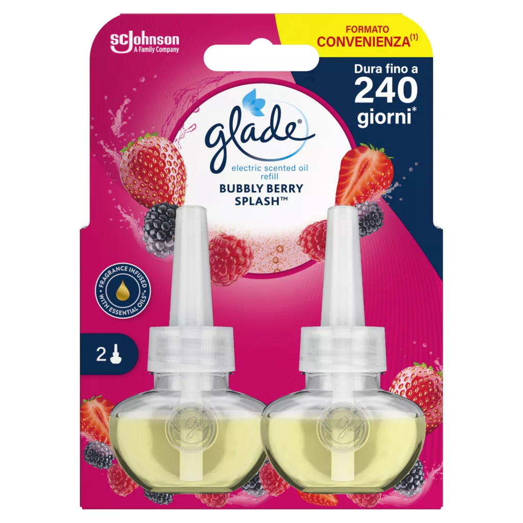 Glade Bubbly Berry Splash elektromos légfrissítő készülék utántöltő