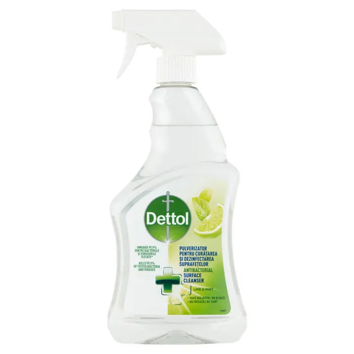Dettol Lime & Menta antibakteriális felülettisztító spray