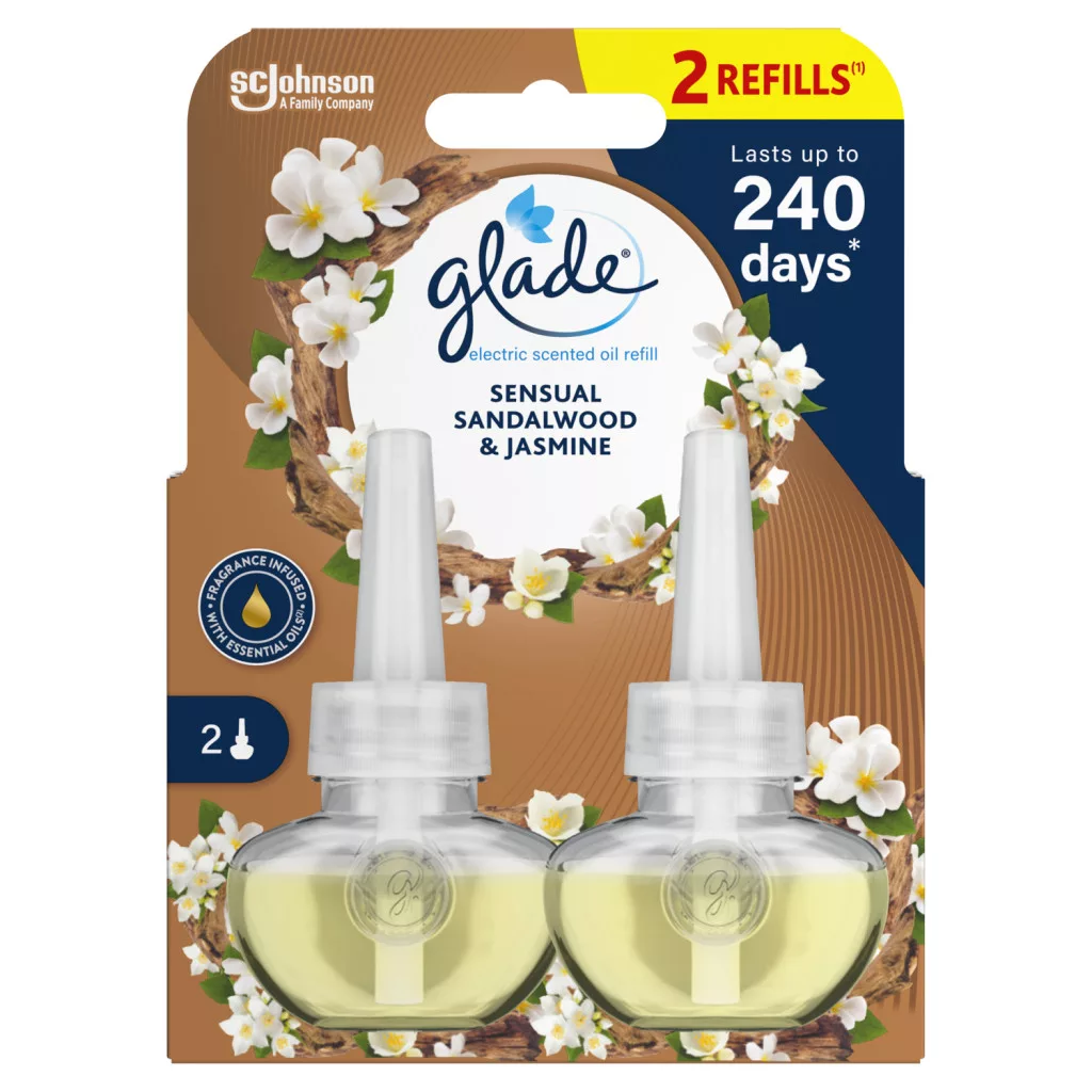 Glade elektromos foly. ut. Sensual Sandalwood & JasmineDuo