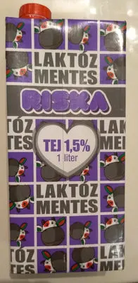 UHT zsírszegény, laktózmentes tej 1,5%
