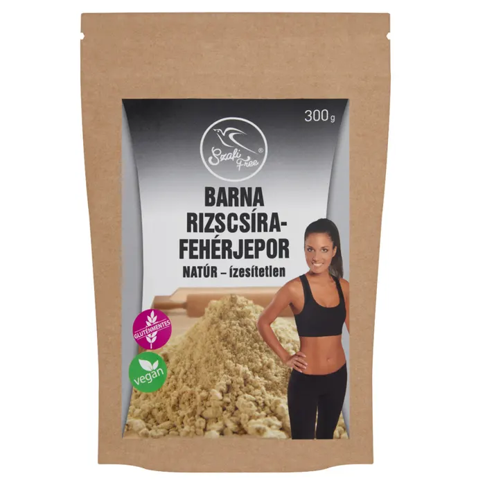 Szafi Free natúr barna rizscsíra-fehérjepor