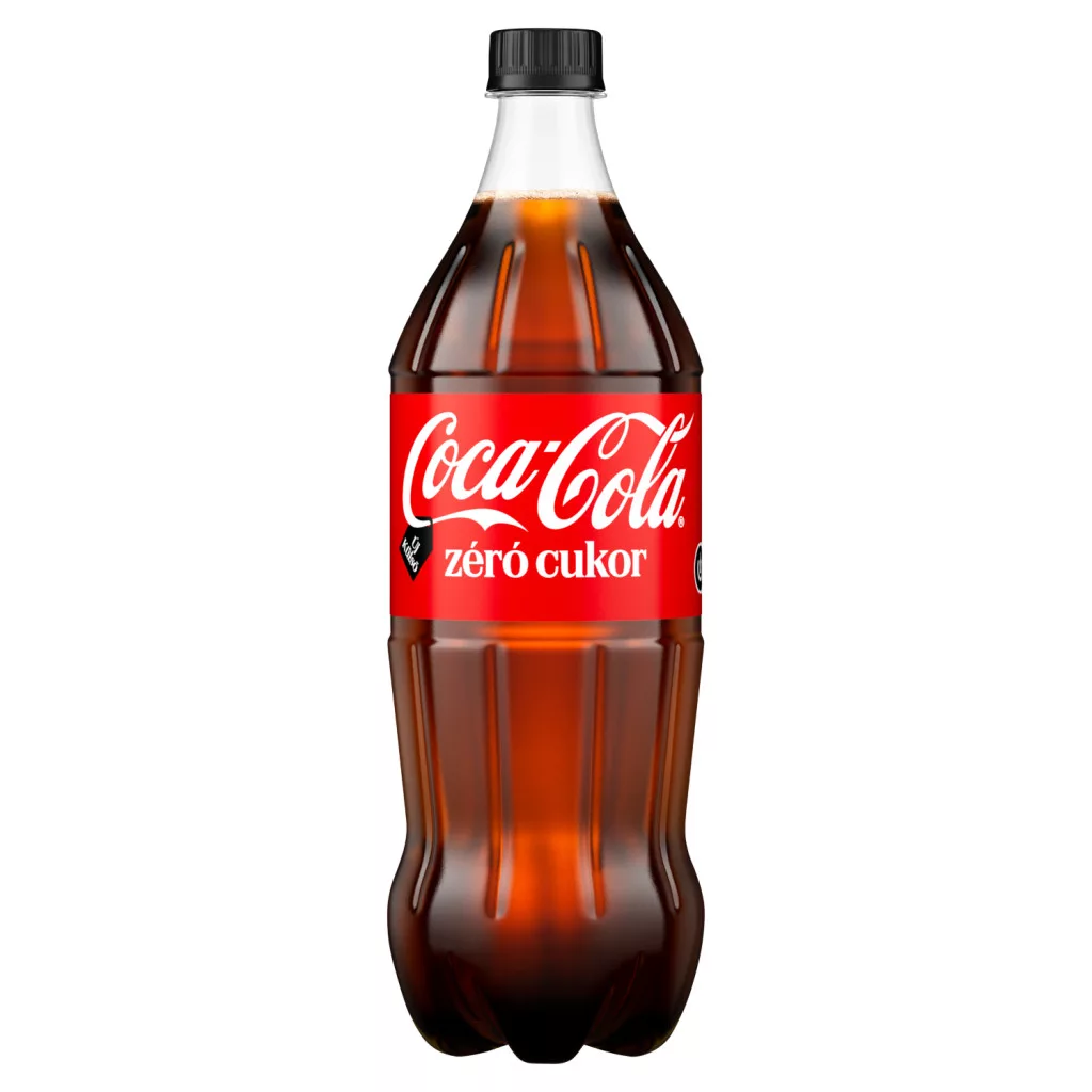 Coca-Cola zéró cukor colaízű energiamentes szénsavas üdítőital édesítőszerekkel
