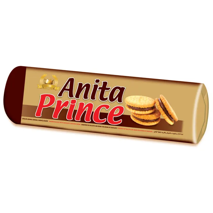 Anita Prince töltött keksz kakaós krémmel