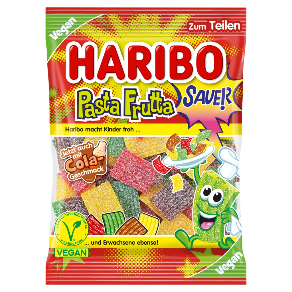 Haribo gumicukor Pasta Frutta Sauer