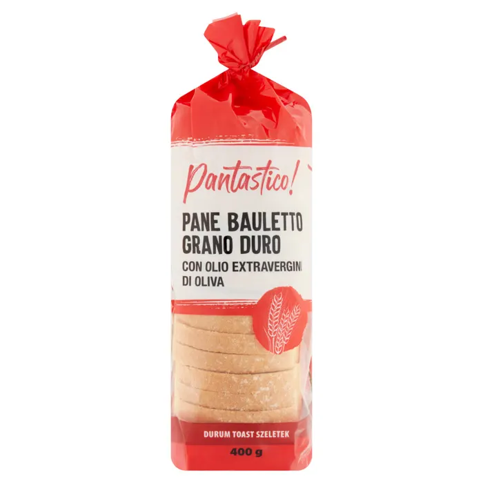 Pantastico! durum toast szeletek extra szűz olívaolajjal