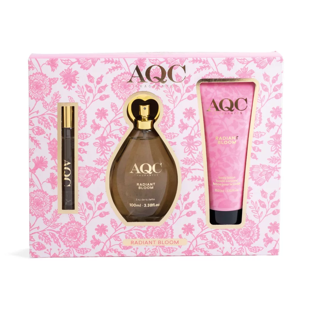 AQC Fragrances ajándékcsomag ragyogó virágzás