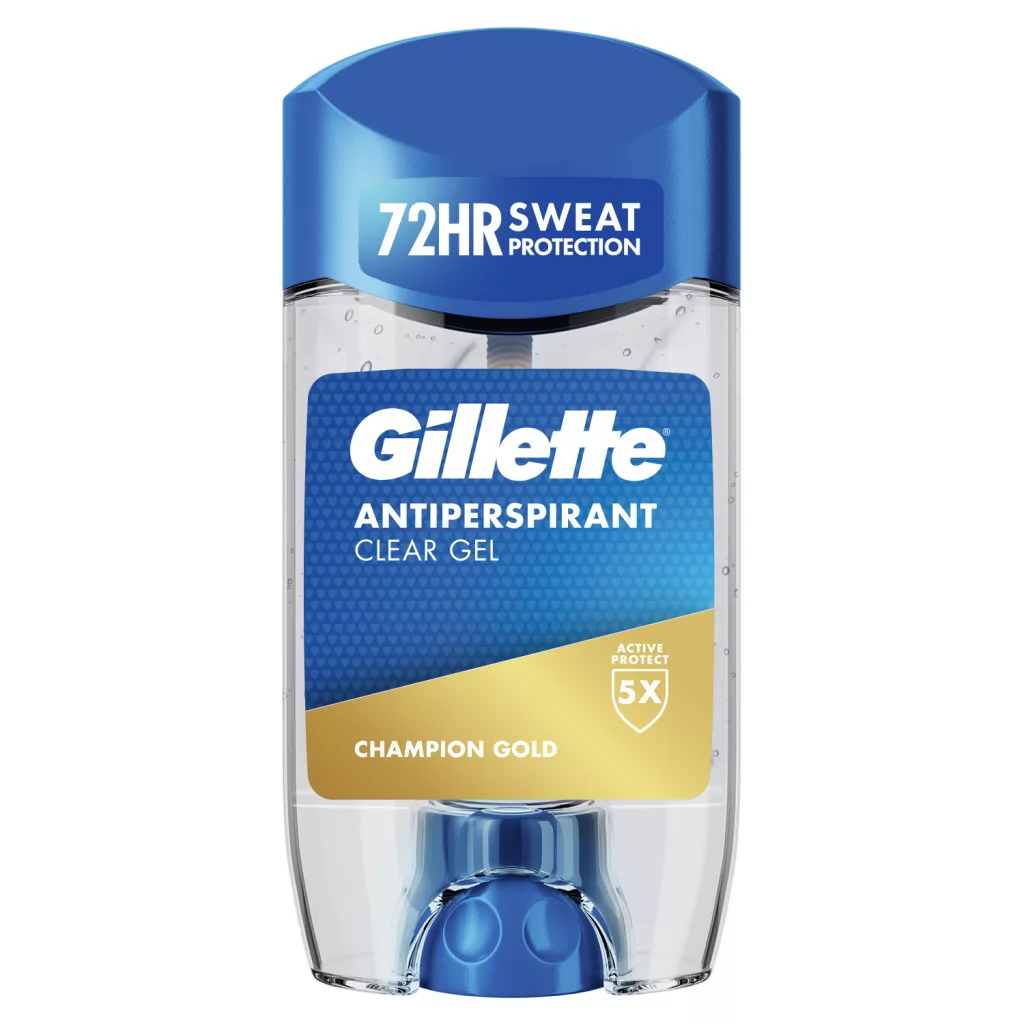 Gillette Champion Gold Izzadásgátló Gél Férfiaknak