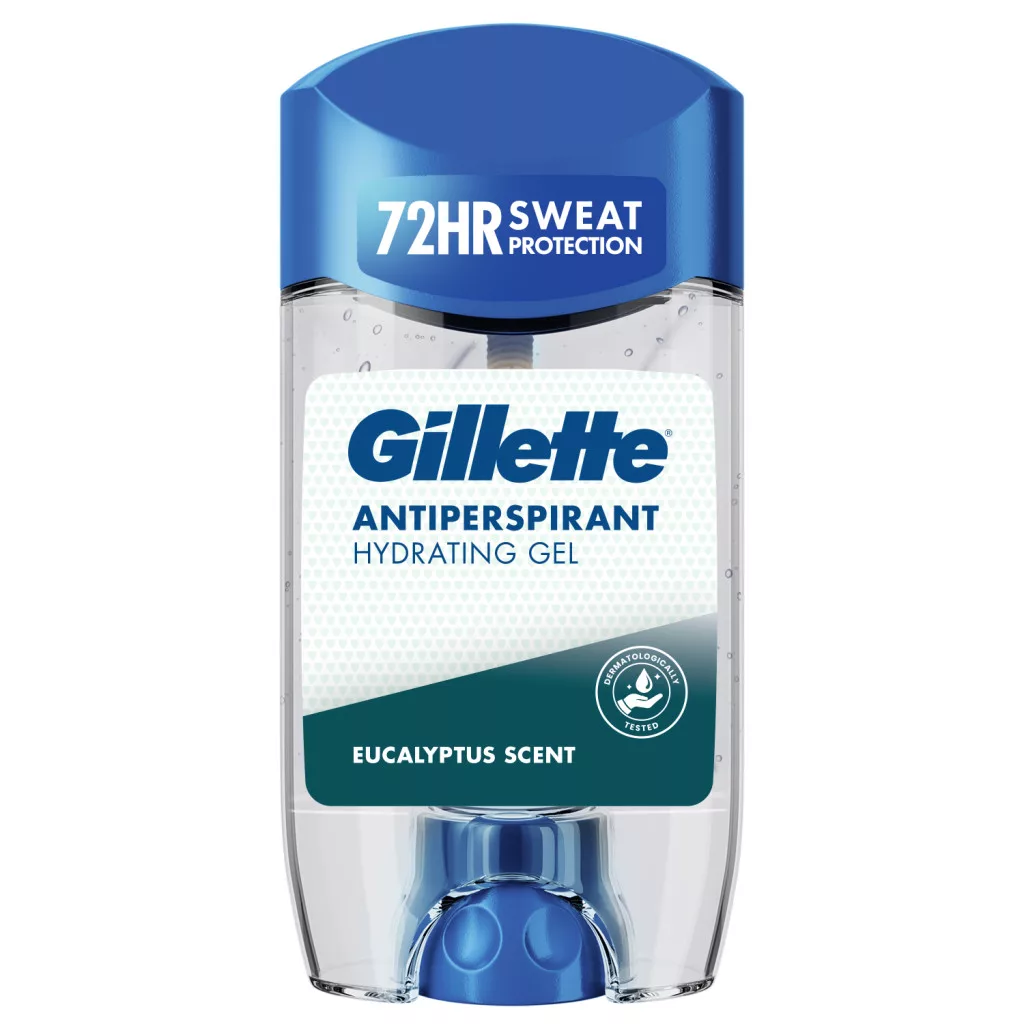 Gillette Eucalyptus Scent Izzadásgátló Hidratáló Gél Férfiaknak