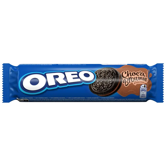 Oreo Choc'o Brownie kakaós töltelékkel töltött kakaós keksz