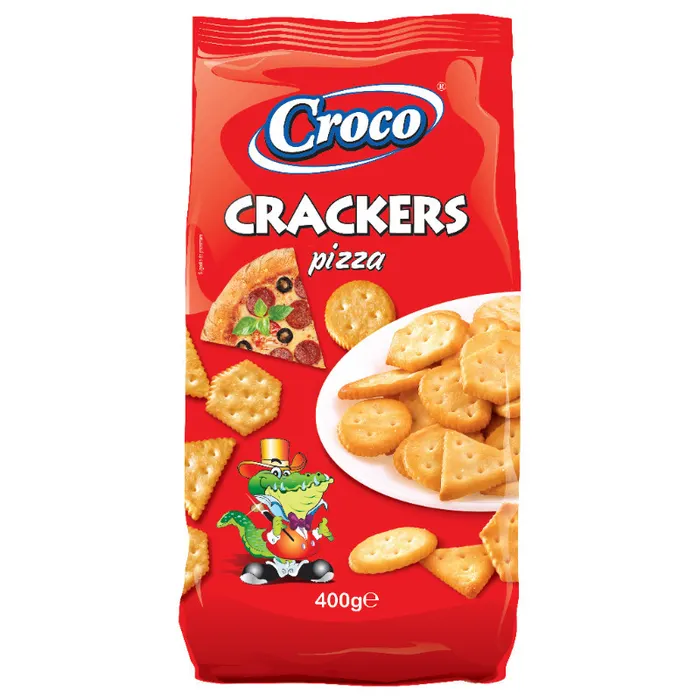 Croco kréker pizzás