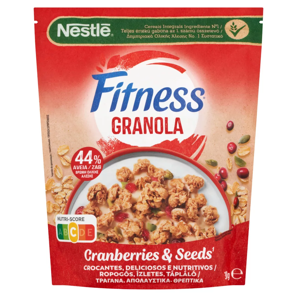 Fitness Granola áfonyával, tökmaggal