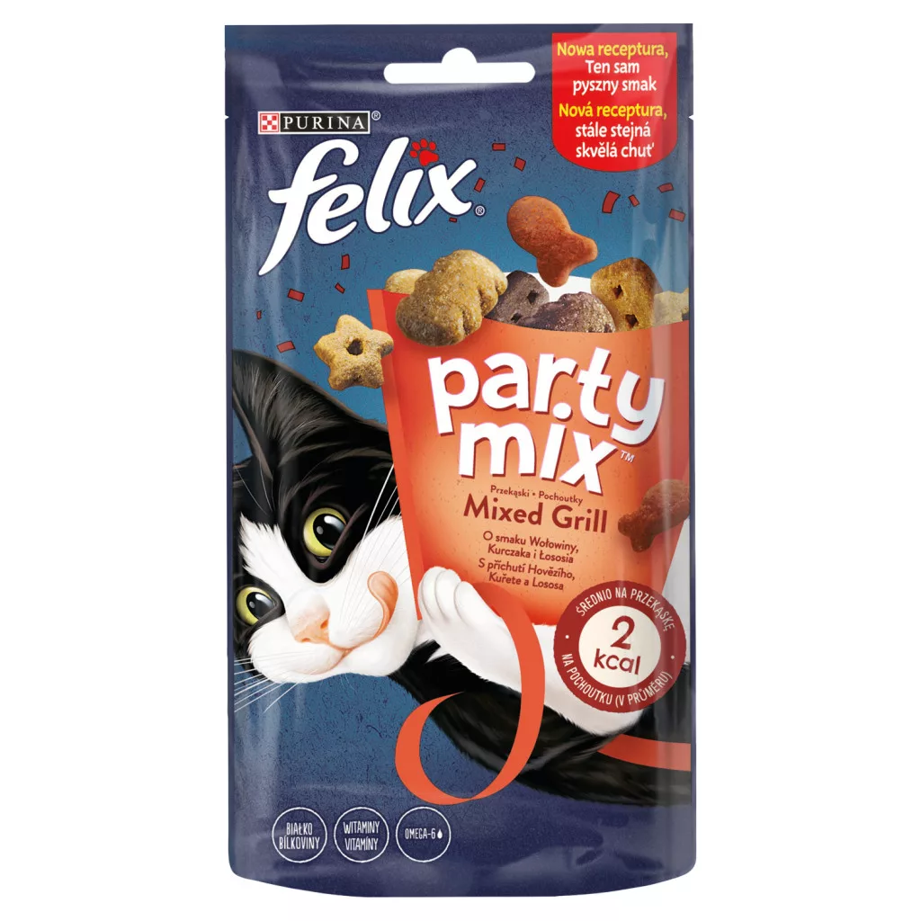 Purina Felix Party Mix Mixed grill macska jutalomfalat