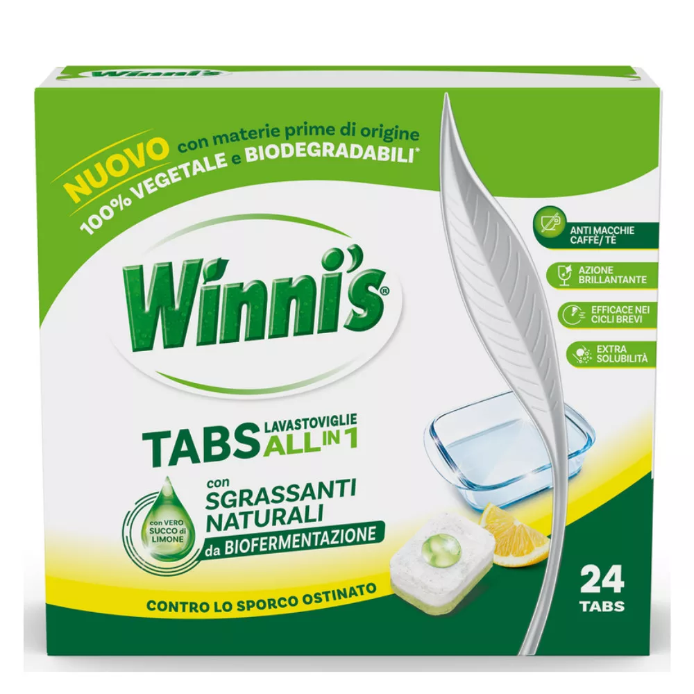 Winnis mosogatógép tabletta citrom