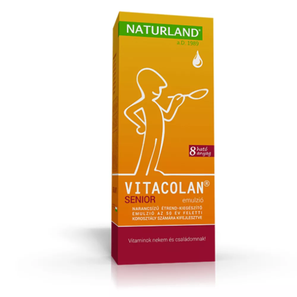 Naturland Vitacolan emulzió senior