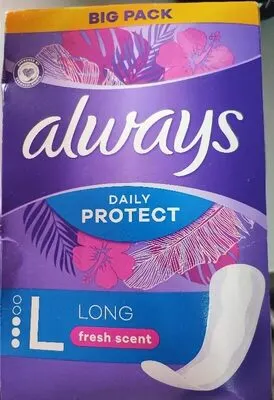 Daily Protect Hosszú Friss illattal Tisztasági Betét X Darabos Kiszerelés