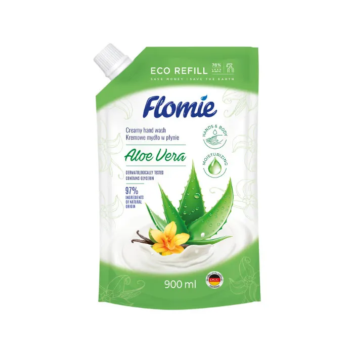 Flomie folyékony szappan Aloe Vera utántöltő