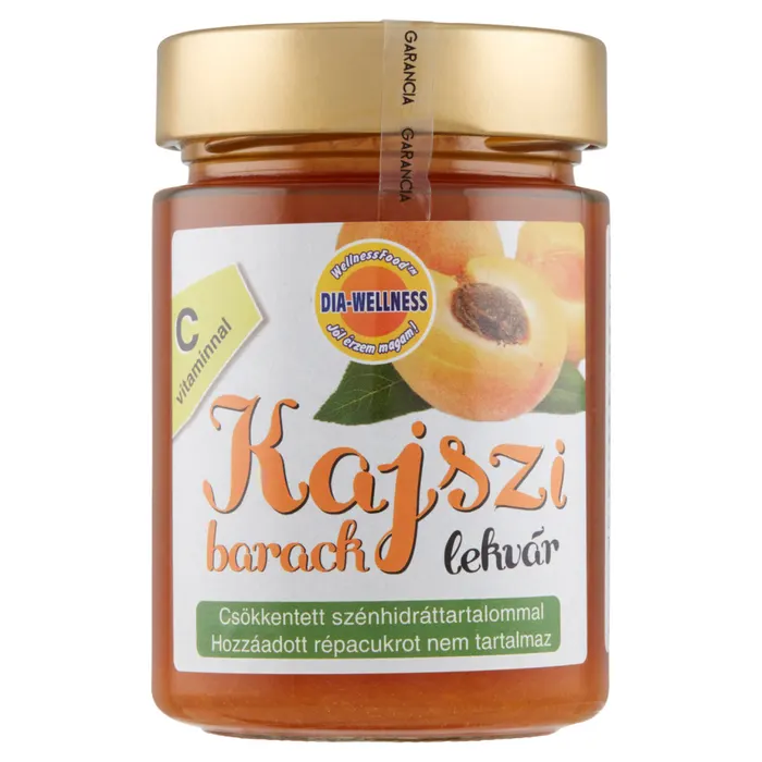 Dia-Wellness kajszibarack lekvár