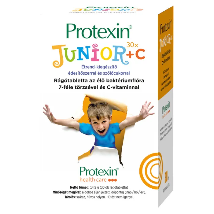 Protexin rágótabletta Junior +C