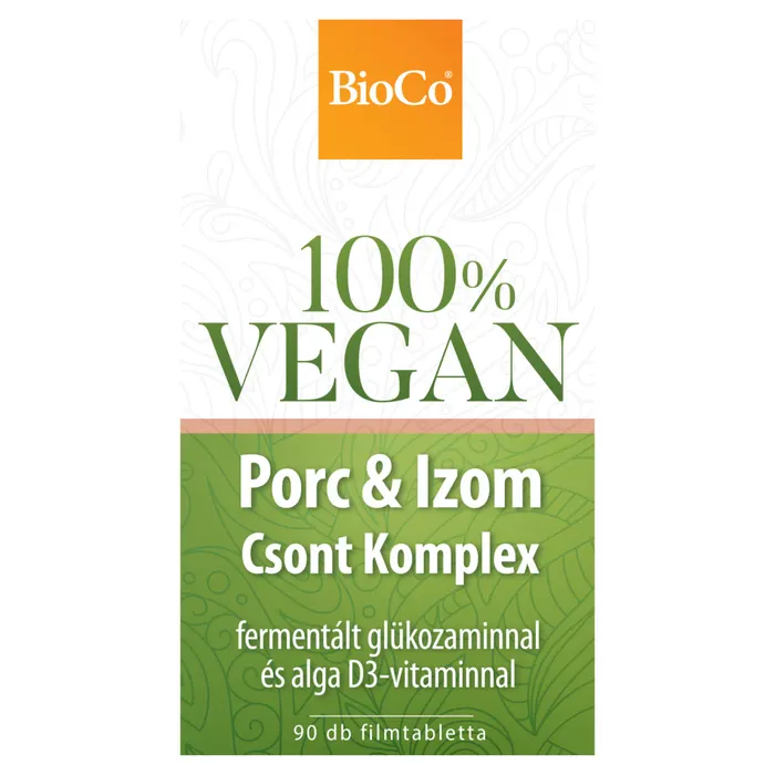 BioCo 100% Vegan Porc & Izom Csont Komplex filmtabletta