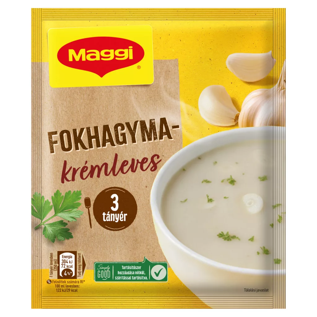 Maggi fokhagymakrémleves