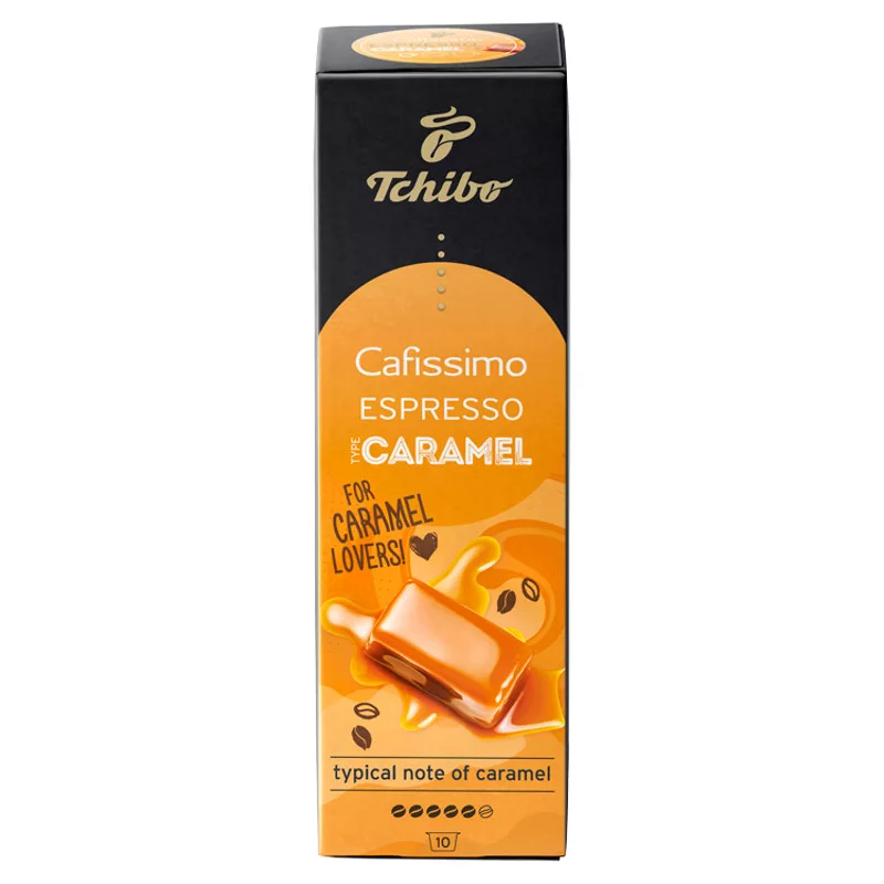 Tchibo Cafissimo kávékapszula espresso caramel