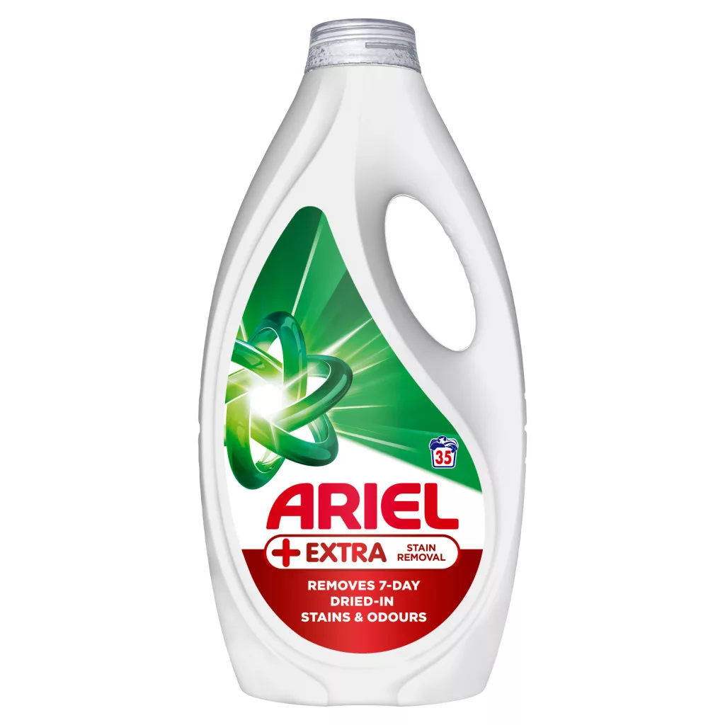 Ariel Folyékony Mosószer, +Extra Folteltávolító Hatás 35 Mosáshoz