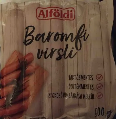 Baromfi virsli, műbeles