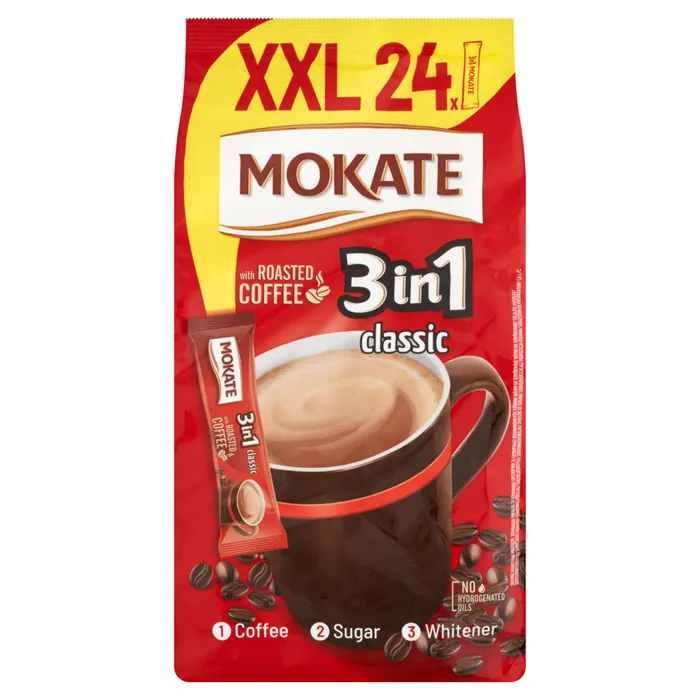 Mokate 3in1 Classic azonnal oldódó kávéspecialitás