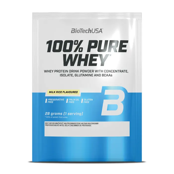 BioTechUSA fehérjepor tejberizs 100% pure whey
