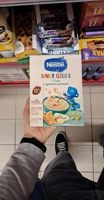 Junior Cereals 3-gyümölcsös gabonapép 12 hónapos kortól